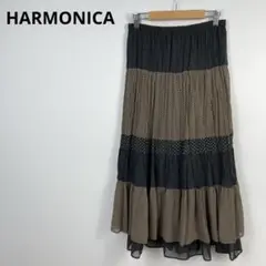 HARMONICA ハーモニカ ロングプリーツスカート 水玉 HRO-436のサムネイル