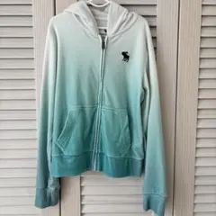 abercrombieアバクログラデーション9/10 ベロア生地 140 y2k