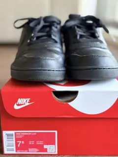 【値下げしました】正規品 NIKE EBERNON LOW 黒 25.5cm