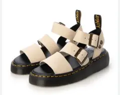 Dr. Martens 厚底ストラップサンダル ベージュ