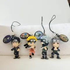 NARUTO－ナルト－ 疾風スイング マスコット ナルト サスケ クシナ 3種