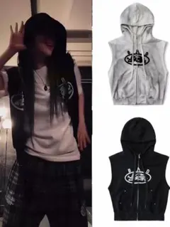 badblood ジップパーカー ショートパンツ スウェットパンツ