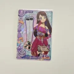 アイカツ！アンコール 紫吹蘭 アゲハレッドミュール シューズ R