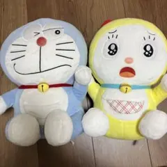 約29㎝　ドラえもん　ドラミちゃん　ぬいぐるみ　ペアセット