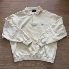 90s FRED PERRY ハーフジップ スタンドカラースウェット - メルカリ
