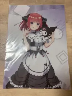 五等分の花嫁 中野二乃 クリアファイル クロミ サンリオ