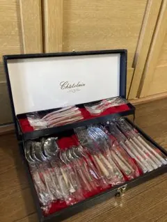 Châtelain カトラリーセット 5人分×5種 計25点 2段箱入り