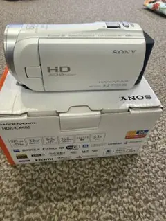 ソニーハンディカム HDR−CX12 シルバー - メルカリ