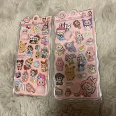 ラブブのおしりシール　2点セット　ぷにぷに可愛い断捨離