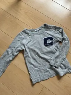Champion キッズ 長袖カットソー 2点セット グレー・黒