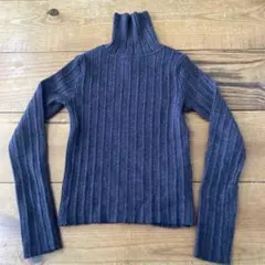 ZARA ダークグレー タートルネック セーター 6-7歳