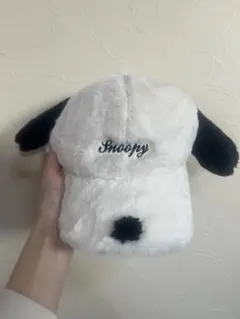 USJ スヌーピーもこもこキャップ