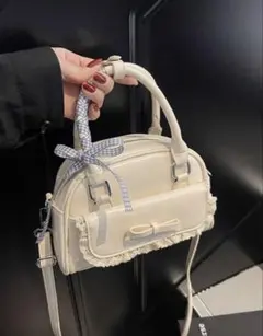 ショルダーバッグ ホワイト 白