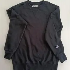 Champion チャンピオン　ブラック 黒　トレーナー　スウェット　春