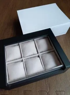 IGIMI 五十君商店　腕時計　収納ケース　6本収納　窓付　合皮