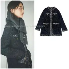 2025年最新】LOUNIE レディース ノーカラージャケットの人気アイテム