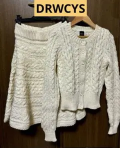 DRWCYS ドロシーズ ニット カーディガン スカート セットアップ S