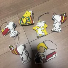 スヌーピー ヴィンテージ風マスコットセット