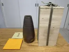 備前焼　石田安弘　蓋物 備前焼 石田安弘 蓋物