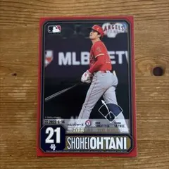 大谷翔平ホームランキング　ポストカードのサムネイル