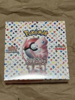 【訳あり】【新品未開封・シュリンク付き】ポケモンカード　151 1box