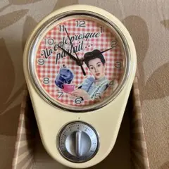 Horloge Minuteur アメリカン レトロ時計