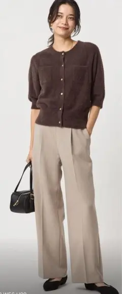 新品タグ付き　green label relaxing ワイドパンツ