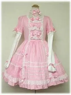 Angelic Pretty Cupid Cafeワンピース ピンク - メルカリ