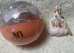 東京ディズニーランド カプセルトイ 40周年 キーチェーン シンデレラ城 新品