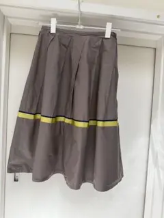 JIL SANDER NAVY フレアスカート 32