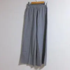 新品　ANGELINA　グレー　ワイドパンツ　M　14-40