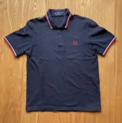 Fred Perry フレッドペリー ポロシャツF1291 紺×赤×青 - メルカリ