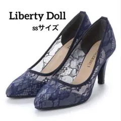 LIBERTYDOLL ネイビー レース パンプスのサムネイル