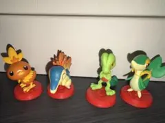 チョコエッグ　ポケモン旅立ちの3匹 ヒノアラシ キモリ ツタージャ　アチャモ