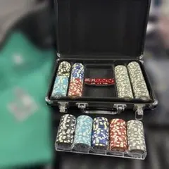新品 ポーカー カジノ プラーク 高額チップ 角チップ 長方形 四角 20枚