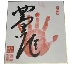 大相撲☆横綱 大の里☆肉筆サイン手形 - メルカリ