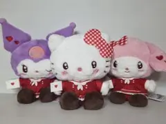 サンリオ ぬいぐるみ クロミ ハローキティ マイメロディ 3種