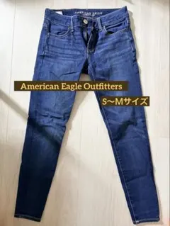 【美品】American Eagle スキニーデニム S〜Ｍサイズのサムネイル