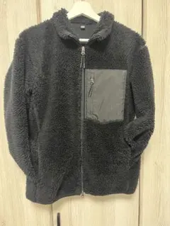 UNIQLO ユニクロ　防風ボアフリースジャケット　メンズ　S 胸ポケット