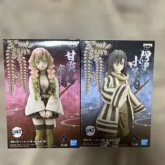鬼滅の刃 絆ノ装　甘露寺蜜璃 伊黒小芭内 フィギュア セピアカラー