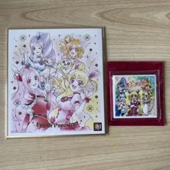 フレッシュプリキュア 色紙 缶バッジ プリキュア20周年のサムネイル