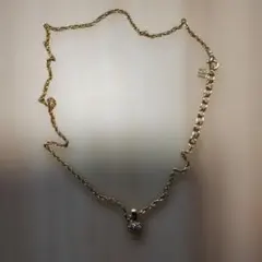 お値下げ✨️【極美品】《ヴィンテージ》ニナリッチ　ネックレス　ロゴ入り　ゴールド