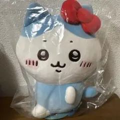 ちいかわ×サンリオキャラクターズ　　ぬいぐるみS ハチワレ ハローキティ