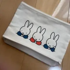 ち*な様 ミッフィー キャンバス地 ポーチ