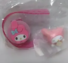 サンリオキャラクターズの「マイメロディ」の カプセルトイ ２種類