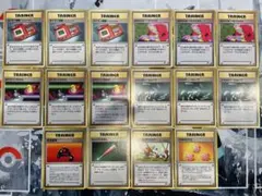 旧裏 トレーナー まとめ売り 16枚 マーク無しあり お買得 ポケモンカードのサムネイル