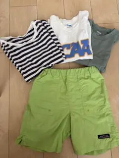 子供服130 Tシャツハーフパンツ4点まとめ売り