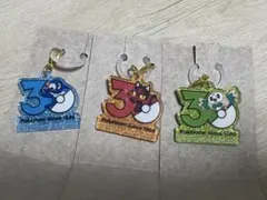ポケチャーム 30周年ロゴマスコット2 モクロー ニャビー アシマリ 3点セット