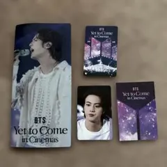 ジン JIN BTS Yet to Come 映画 公式 特典 チケットホルダー