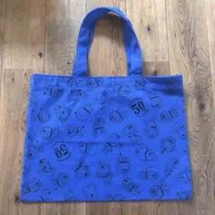 【未使用】ドラえもん　50周年　トートバッグ　藤子不二雄　ブルー　青